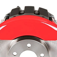 MGP Caliper Covers 16077SMGPRD 'MGP' Engraved Caliper Cover with Red Powder Coat Finish and Silver Characters, (Set of 4)
