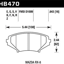 Hawk Performance HB470N.643 HP Plus Brake Pad