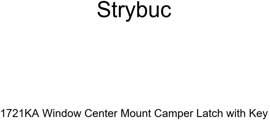 Strybuc 1721KA Window Center Mount Camper Latch with Key