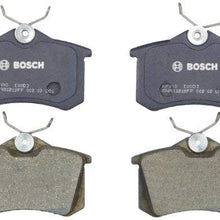 Bosch BP340 QuietCast Premium Semi-Metallic Disc Brake Pad Set For: Audi A3, A4, A6, A8, Allroad, Quattro, RS6, S4, S6, S8, TT; Peugeot; Volkswagen: Beetle, Cabrio, Corrado, Golf, Jetta, Passat, Rear