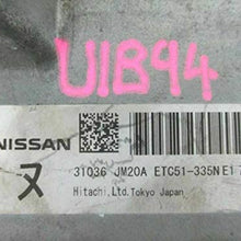 REUSED PARTS Transmission Control Module AWD Fits 2008 08 Nissan Rogue 31036 JM20A 31036JM20