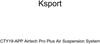 KSport CTY19-APP Airtech Pro Plus Air Suspension System