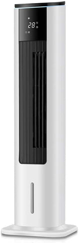 OCYE Space Heater, Portable Heater, Dual-Purpose air-Conditioning Fan with Remote Control Timing and Multiple Protection Functions, for Office, Indoor, Bedroom, White