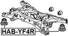 50370-Sza-A02 / 50370Szaa02 - Body Bushing For Honda