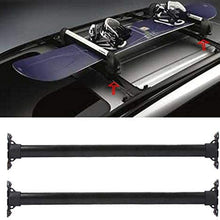 AUXMART Roof Rack Cross Bars for Toyota Highlander 2008 2009 2010 2012 2013, Rooftop Luggage Rail Rack,Aluminum Cargo Carrier Bars