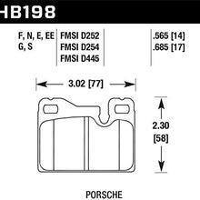 Hawk Performance HB198N.685 HP Plus Brake Pad