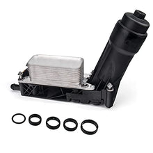 3mirrors Engine Oil Cooler Assembly Filter Housing Adapter Compatible with 2011 2012 2013 Jeep Wrangler Grand Cherokee Dodge Avenger Challenger Durango Grand Caravan Chrysler 3.6L 3.2L