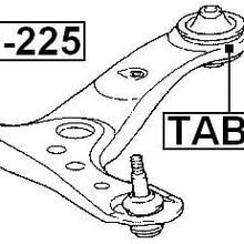 48068-29265 / 4806829265 - Front Arm Bushing Front Arm For Toyota
