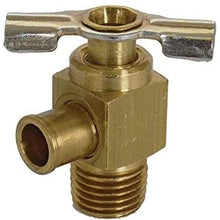 MACs Auto Parts 48-19740 Pickup Truck Radiator Petcock - 1/4 Pipe Thread - Right Angle Outlet - F100 Thru F350