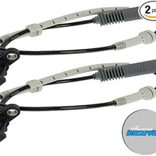 Set of 2 American Horsepower Front ABS Wheel Speed Sensors for BMW (with AHP Coaster)