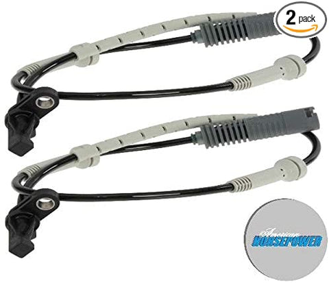Set of 2 American Horsepower Front ABS Wheel Speed Sensors for BMW (with AHP Coaster)