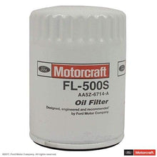 Motorcraft FL500S Filtro de aceite., Paquete de 1