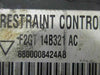 REUSED PARTS Bag Control Module Fits 15-16 Fits Ford Edge F2GT14B321AC F2GT-14B321-AC
