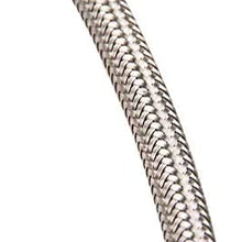 CXRacing AN4 4 AN 4AN Stainless Steel Braided Oil Feed Line 32" Female to Female
