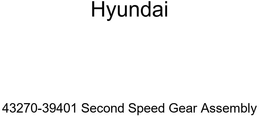 Genuine Hyundai 43270-39401 Second Speed Gear Assembly