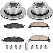 Power Stop KOE5487 Autospecialty Rear Replacement Brake Kit-OE Brake Rotors & Ceramic Brake Pads