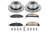 Power Stop KOE5487 Autospecialty Rear Replacement Brake Kit-OE Brake Rotors & Ceramic Brake Pads