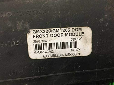 REUSED PARTS Chassis ECM Multifunction Lock and Window Front Door Fits 04 CTS 19758