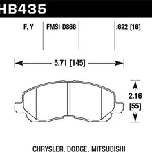 Hawk Performance HB435F.622 HPS Performance Ceramic Brake Pad