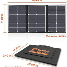 Jackery SolarSaga 60W Solar Panel for Explorer 160/240/500 as Portable Solar Generator, Portable Foldable Solar Charger for Summer Camping Van RV(Can't Charge Explorer 440/ PowerPro)