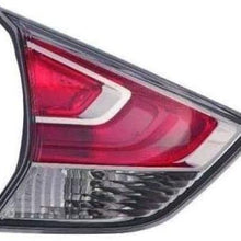 Go-Parts - for 2014 - 2016 Nissan Rogue Tail Light Rear Lamp Assembly Replacement - Left (Driver) (CAPA Certified) 26555-4BA1A NI2802103C Replacement 2015