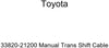 Toyota 33820-21200 Manual Trans Shift Cable