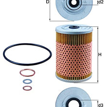 MAHLE Original OX 32D Oil Filter