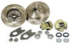 Disc Brake Kit, 5 On 4-3/4 Chevy, For King Pin 56-65, Compatible with Dune Buggy