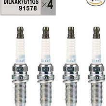 NEW -4PCS- DILKAR7G11GS NEW Laser Lridium Spark Plug 91578