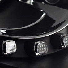 For VW Beetle Black Bezel DRL Daylight LED Strip Projector Headlights Front Lamps Replacement