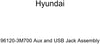 Genuine Hyundai 96120-3M700 Aux and USB Jack Assembly