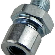 (E-11-9) -3AN Male To 7/16-24 Female SAE Brake Line Fitting Adapter For 1/4" HLF02 1pc (E-11-9)