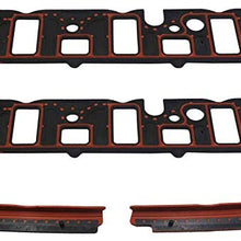 YYW Engine Intake Manifold Gasket Set MS98014T Compatible with Buick, Chevrolet, Oldsmobile, Pontiac V6 3.8 1995-2009