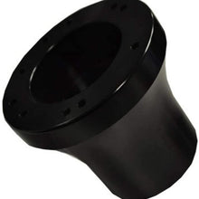 Performance Plus Carts Club Car Precedent GOF Cart 13.5" Black Steering Wheel with Black Adapter Hub