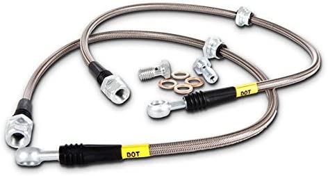 StopTech 950.665 Brake Line, Rear, Stainless Steel