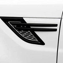 YIWANG Black Fener Side Air Vent Cover Trim for Land Rover Range Rover Sport 2014 2015 2016 2017