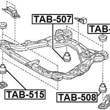 FEBEST TAB-515 Body Bushing