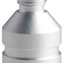 DEWHEL Custom Aluminum Universal Shift knob Shifter Adapter for Non Threaded Shifters BMW Mini M10X1.5 (Silver)
