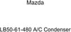 Mazda LB50-61-480 A/C Condenser