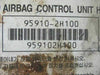 REUSED PARTS Bag Control Module Sedan Fits 07-10 Elantra 95910-2H100 959102H100