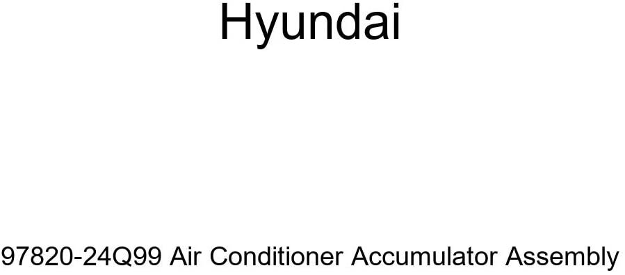 Genuine Hyundai 97820-24Q99 Air Conditioner Accumulator Assembly