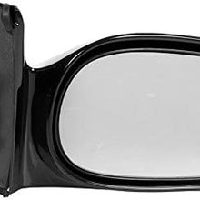 Dorman 955-459 Driver Side Manual Door Mirror for Select Toyota Models, Black