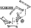 31277899 - Arm Bushing (for Rear Control Arm) For Volvo - Febest