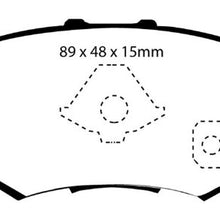 EBC Brakes DP41193/2R Yellowstuff Street and Track Brake Pad