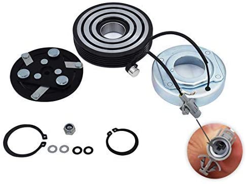 WFLNHB AC A/C Compressor Clutch Coil Assembly Kit Replacement for Suzuki SX4 2007 2008 2009 3.5 Liter Engine