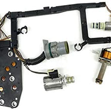 4L60E 4L65E Remanfactured Transmission Solenoid Kit W/Harness Compatible with 2003-2005