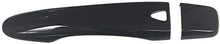 YOUNGERCAR Door Handle Cover for 2014-2020 Nissan Rogue /2015-2020 Murano / 2016-2020 Maxima - ABS Gloss Black W/2 Smart Keyholes