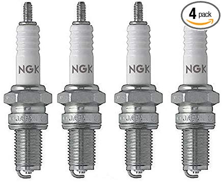 NGK (2120) D8EA Spark Plug - Pack of 4