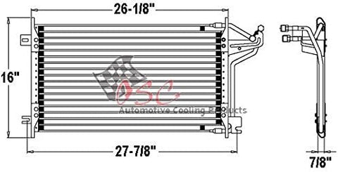 OSC Cooling Products 4270 New Condenser