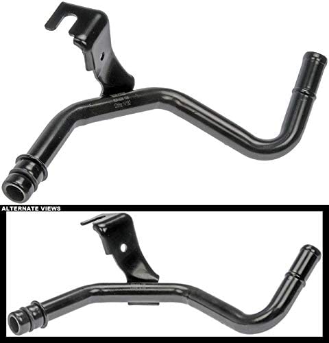 APDTY 116520 Heater Hose Coolant Water Inlet Steel Tube Pipe Fits 3.1L or 3.4L Engine On 00-05 Buick Century Chevrolet Impala or Monte Carlo 00-01 Lumina 00-03 Pontiac Grand Prix (Replaces 12568743)